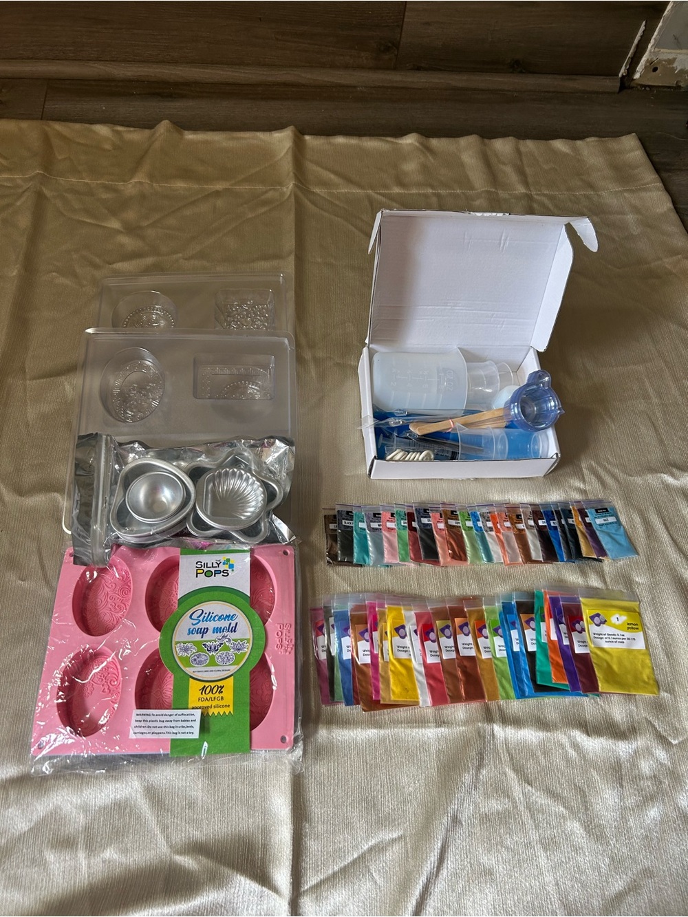 Soap making supplies